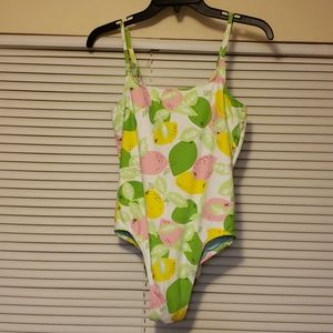 Lily Pulitzer Lemon One Piece Bathing Suit